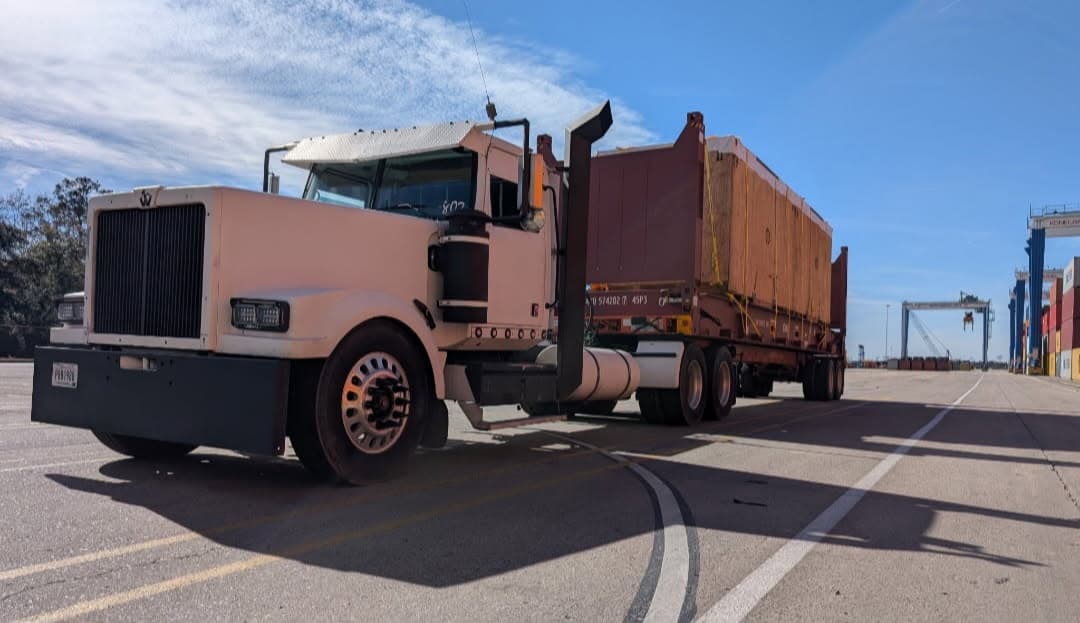 AIM Trucking 20'/40' Container Chassis - We offer both tandem and tri-axle container chassi...