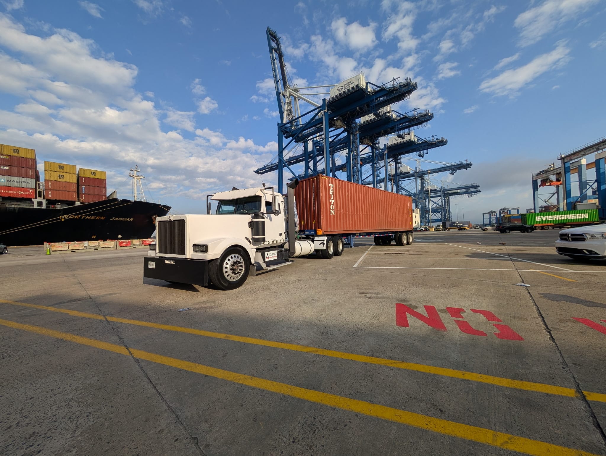 Container terminal operations - AIM Trucking Services